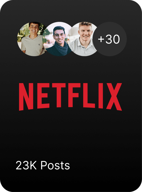 NETFLIX — 23K Posts